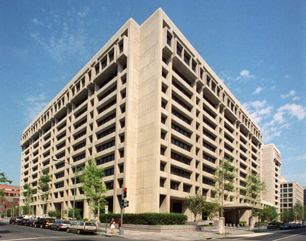Главное здание МВФ в Вашингтоне. Судьбоносное для политиков Киева.
