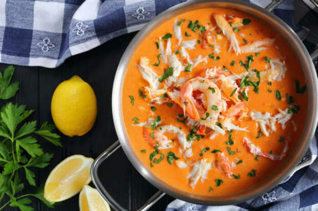Сливочный крем-суп. \ Фото: foodandmood.com.ua.