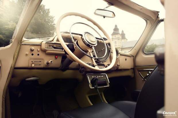 Кабриолет из ГАЗ 21 в американском стиле авто, газ, волга, газ-21