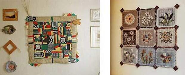 Пэчворк-панно. Фото с сайта ticca.ru Пэчворк-панно. Фото с сайта ticca.ru