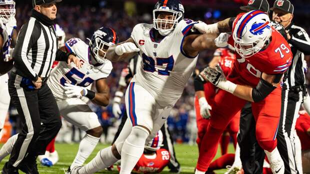 Dexter Lawrence of the New York Giants