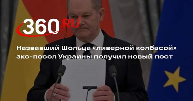 Зеленский назначил оскорбившего Шольца Мельника представителем Украины в ООН