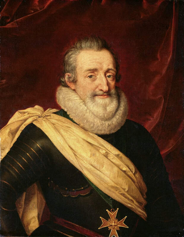 Франс Пурбус-младший, портрет Генриха IV Наваррского, 1622 год