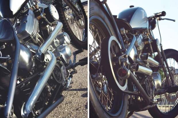 Harley-Davidson-Sportster-6 Кастом Harley-Davidson “Petroleum Spirit”