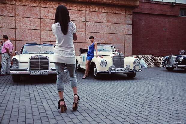 Mercedes-Benz Classic Day в Москве (57 фото)