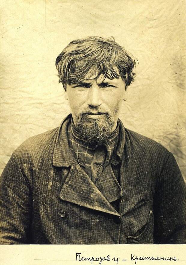 Портрет крестьянина. Михаил Круковский, 1900 - 1905 год, Олонецкая губ., г., Петрозаводск, Кунсткамера.