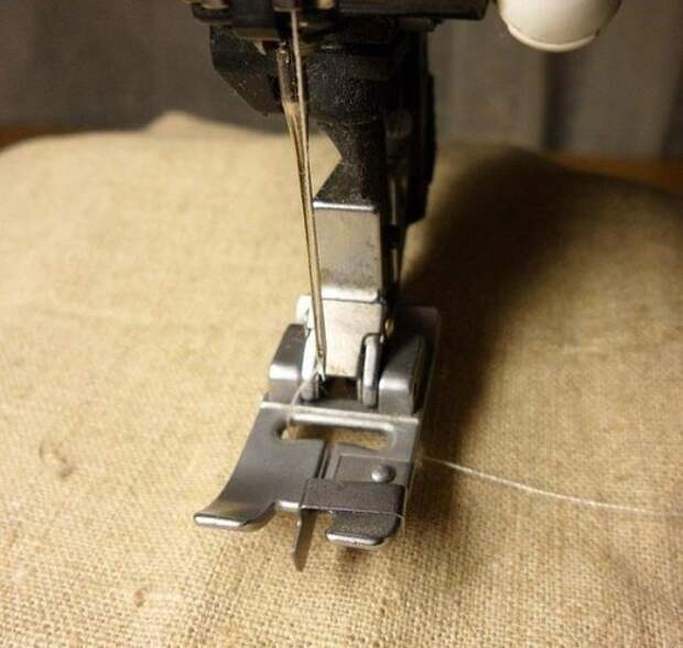 Потайной шов на швейной машинке 0
