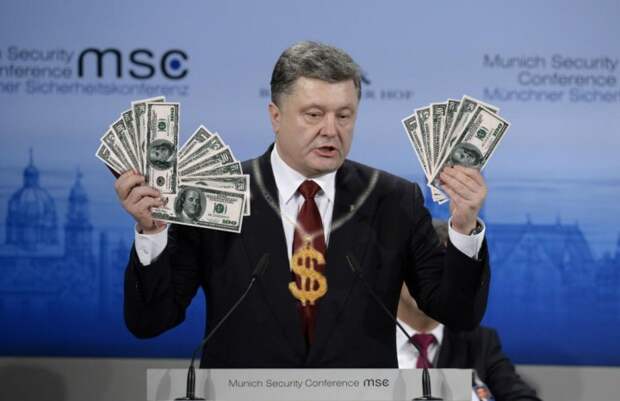 Фотожабы на Порошенко с паспортами