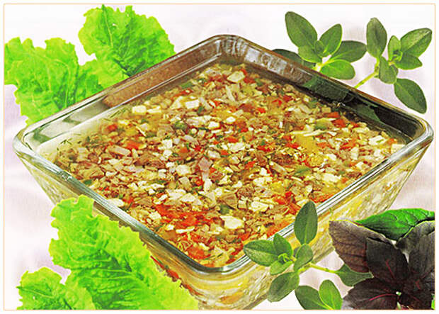 Заливное из мяса