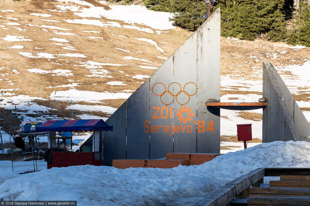 Заброшенные объекты Олимпиады 1984 в Сараево