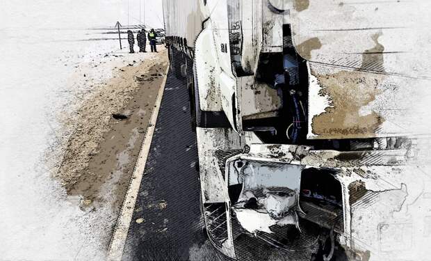 В Орловской области грузовик насмерть сбил женщину