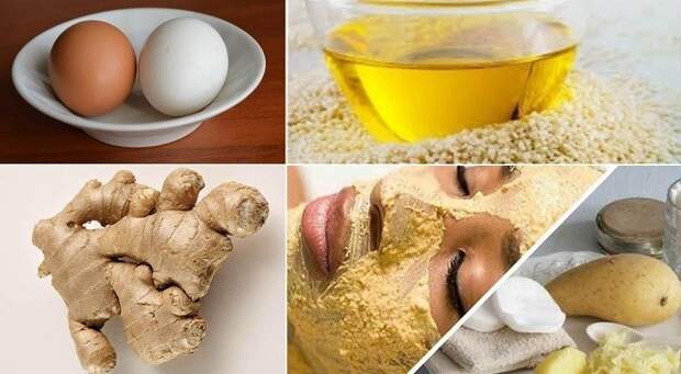 маски для лица с крахмалом