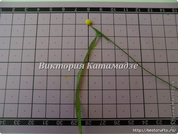 Мимоза из шерсти и шелка МК (16) (520x390, 88Kb)