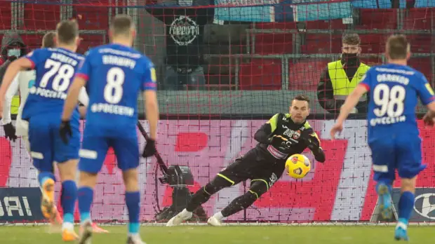 ЦСКА и «Зенит» обменялись голами в первом тайме матча 23-го тура РПЛ