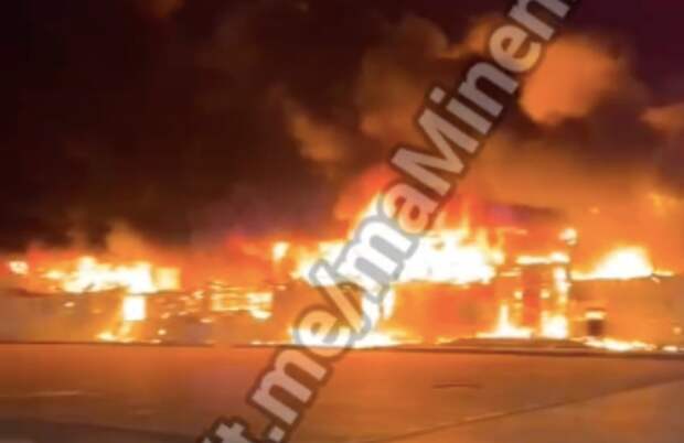 Пожар на Центральном рынке Невинномысска 26 апреля. Что известно