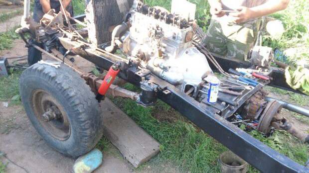 Рукожопство УАЗ 3303 Рукожопство УАЗ 3303, авто