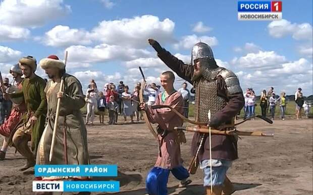 В Ордынском районе открылся памятник победы казаков над войском хана Кучума В Ордынском районе открылся памятник победы казаков над войском хана Кучума