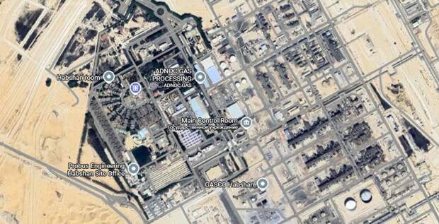 В ОАЭ поражён крупнейший газовый комплекс Хабшан, говорят о «падении обломков