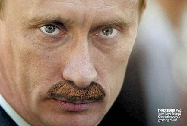 putin08 Необычный сайт фанатов Путина с усами