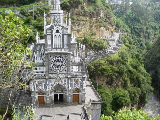 Las Lajas Sanctuary Church Colombia Santuario 10
