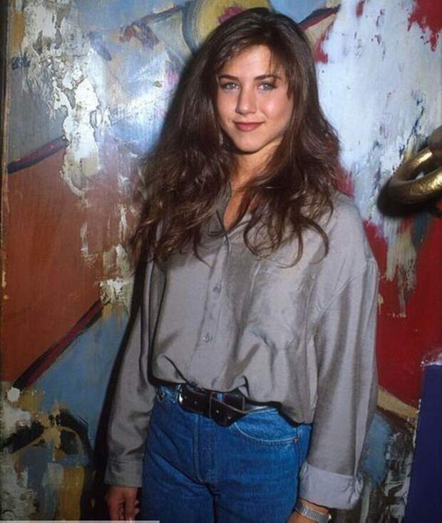 Фотография Дженнифер Энистон, сделанная до того, как она стала знаменитой, 1990 год