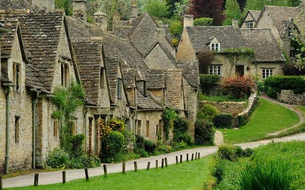 1. Бибури, Англия. 10 самых живописных деревень мира