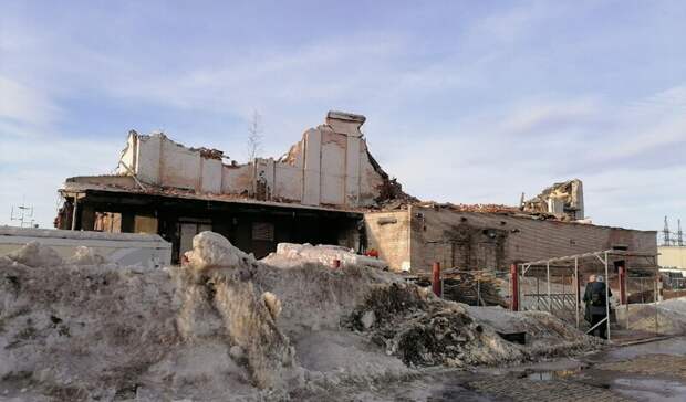 Историческое здание мясокомбината снесли в Петрозаводске