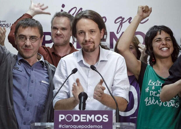 подемос, оппозиция, испания(2015)|Фото: