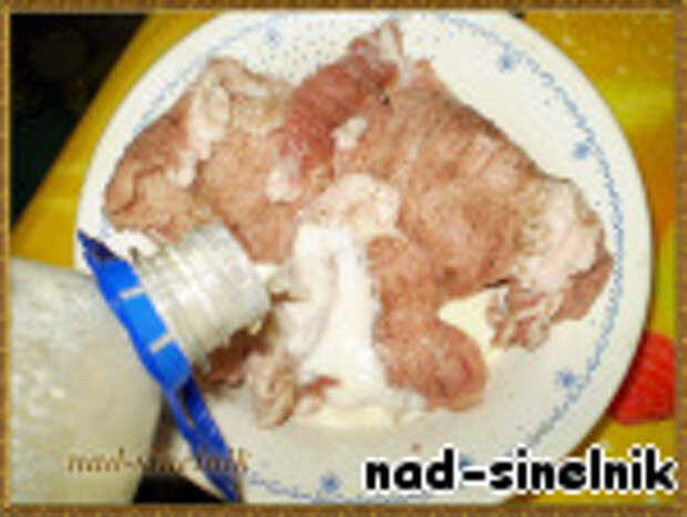 Нежные отбивные ингредиенты