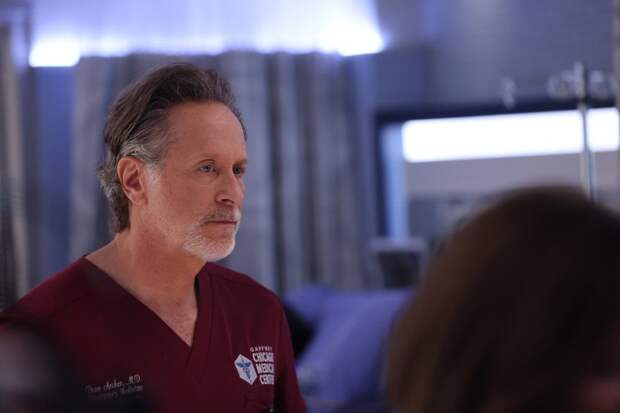Archer seems upset on Chicago Med Season 10 Episode 19