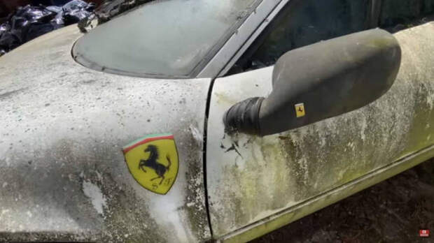 Заброшенный Ferrari, когда-то принадлежавший саудовскому принцу