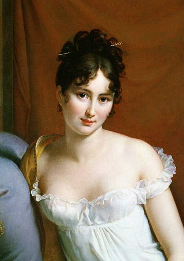 Ф. Жерар "Портрет мадам Рекамье", 1805 год. 