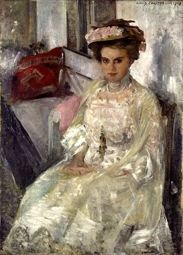 Portrait of Irma Hübner, 1909 - Lovis Corinth