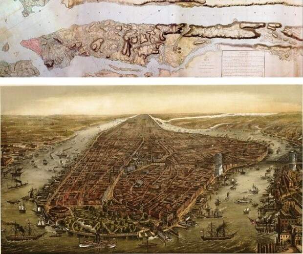 Так выглядел остров 1782 и 1893 гг. Так выглядел остров 1782 и 1893 гг