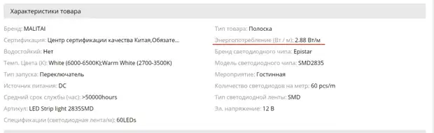 Как выбрать блок питания для светодиодной ленты на Aliexpress