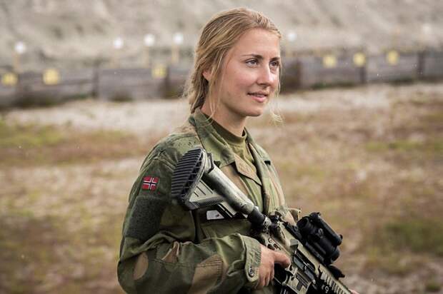 Как в норвежской армии служат женщины норвегия, женщины, армия