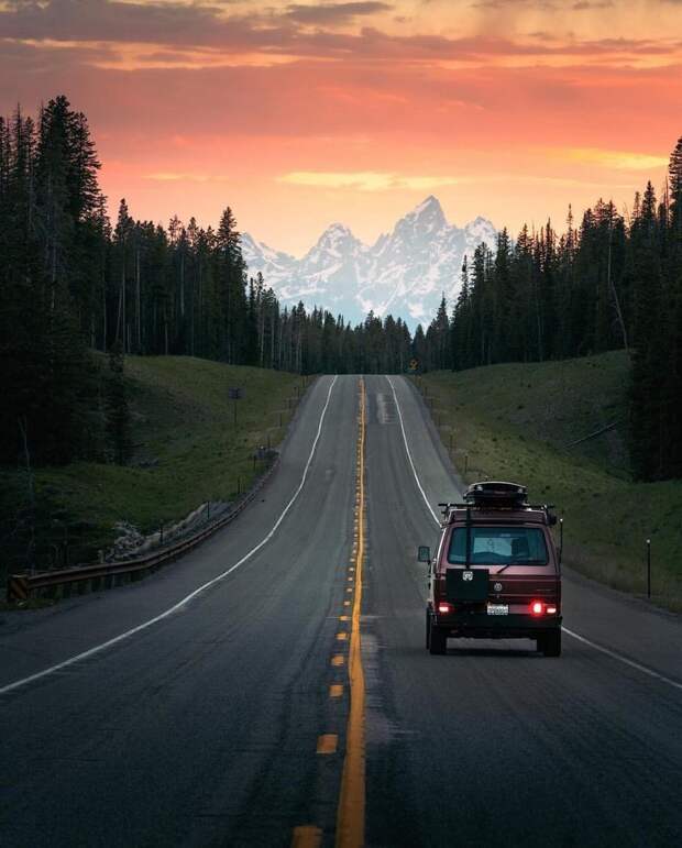 25 чудесных дорог, которые так и манят отправиться в путешествие дальняя дорога, дорога, красота, природа, путешествия, фотографии