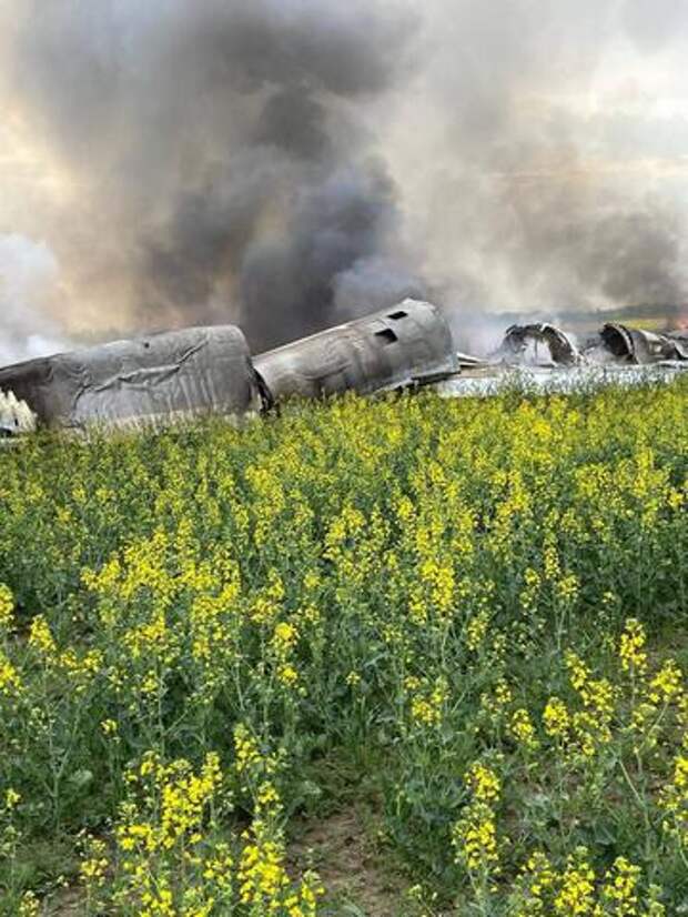 Губернатор Ставрополья: один из летчиков упавшего военного самолета погиб