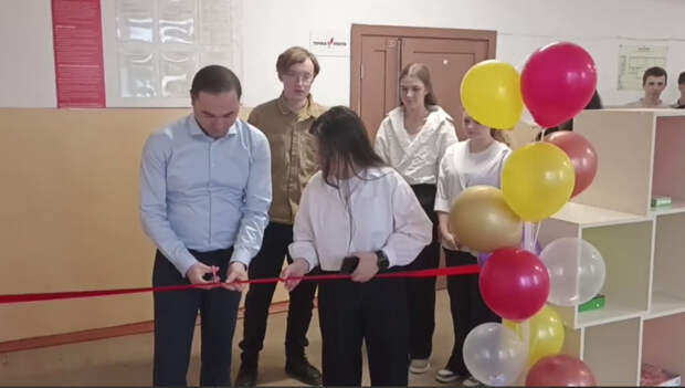 В Яблоновской школе создали зону для отдыха в рамках школьного инициативного бюджетирования