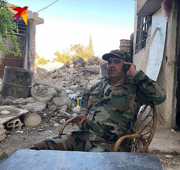 Дядя Фида - военнослужащий сирийской армии Фото: Аббас ДЖУМА