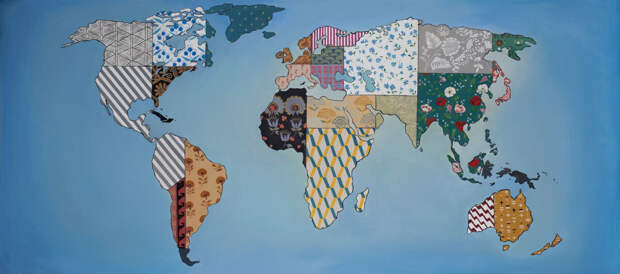Картина «Карта мира»  Источник: artchive.ru 