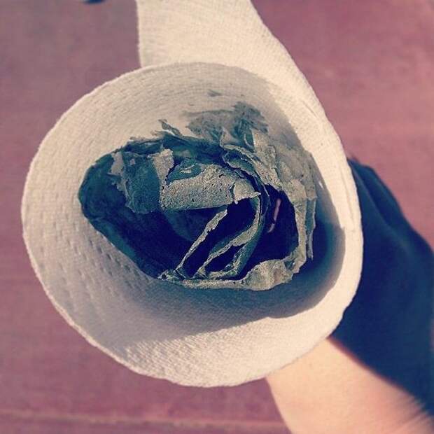 Piki, thinner than the paper towel its wrapped inside.
