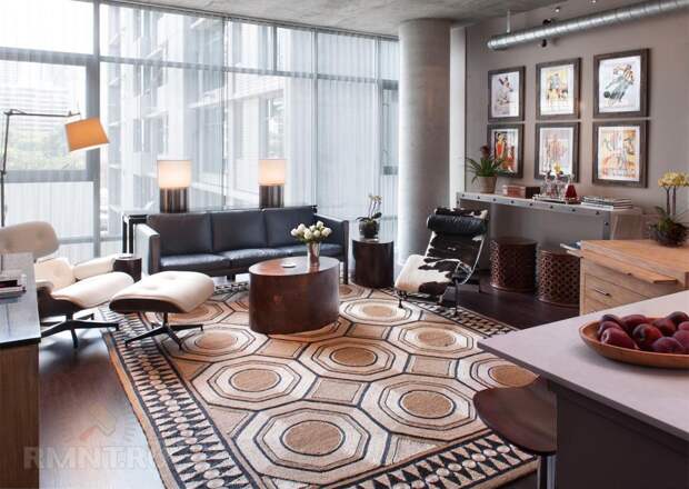 Интерьер в стиле mid-century modern