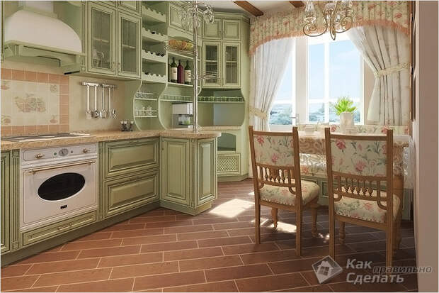 Интерьер в стиле Прованс