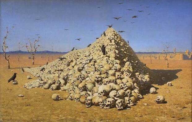 Василий Верещагин, «Апофеоз войны», 1871 год Василий Верещагин, «Апофеоз войны», 1871 год