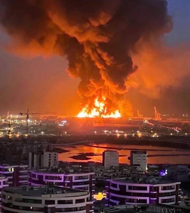 Эрбиль после ракетного удара Ирана