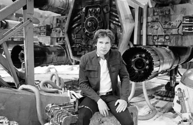 Фотографии со съёмок Star Wars (38 шт)