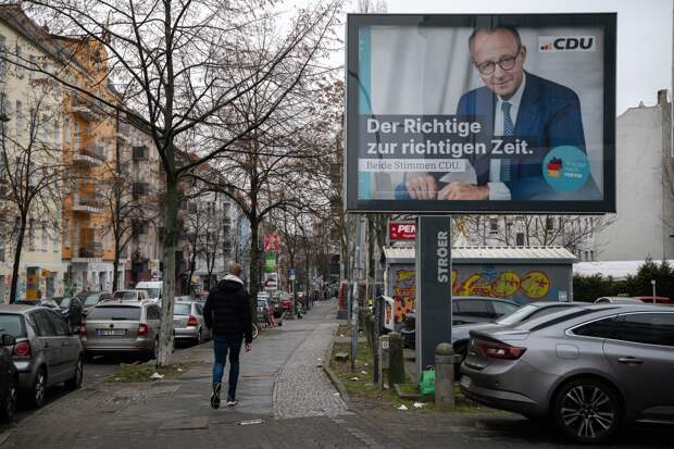 Названа доля недовольных политикой Мерца немцев