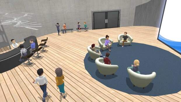 eXp VR board room
