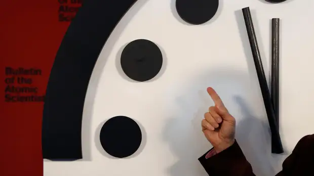 Часы Судного дня перевели на 20 секунд вперёд к «ядерной полуночи»